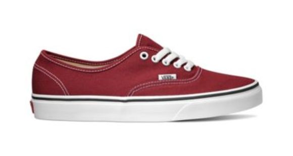 Vans Authentic Casual Boot, Rumba Red/True White, 8 US, VN0A38EMVG4-8 US/9.5 US