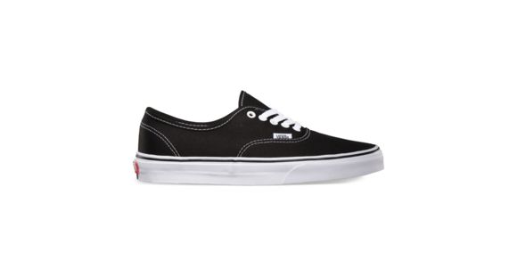 Vans Authentic Casual Shoes, 4 US M/5.5 US W, Black, VN000EE3BLK-BLACK-4