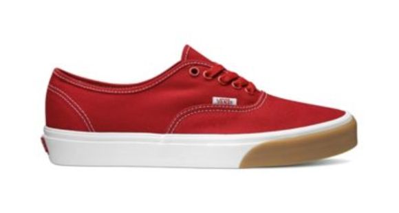 Vans Authentic Casual Shoes, Red/True White, Men's 6.5 US, Women's 8 US, VN0A38EMUK1-6-5-US-8-US