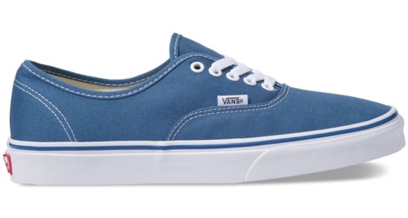 Vans Authentic Casual Shoes, 6.5 US M/8 US W, Navy, VN000EE3NVY-6.5 US/8 US