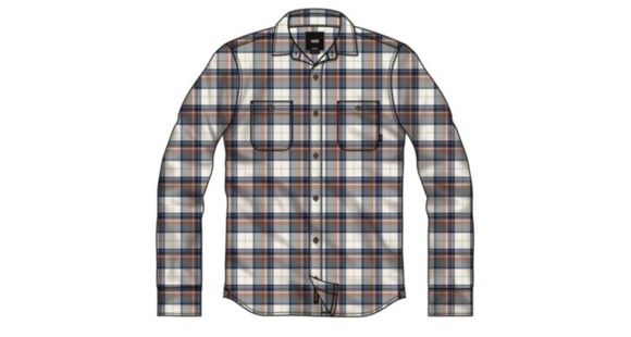 Vans Banfield III Flannel - Men's, Natural-Sequoia, XLarge, VN0A3HL8RTW-XLarge