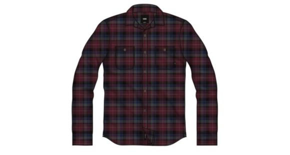 Vans Banfield III Flannel - Men's, Port Royale-Asphalt, Large, VN0A3HL8QGM-Large