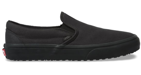 Vans Classic Slip-On Uc, Black/Black/Black, 10, VN0A3MUDV7W-V7W-10