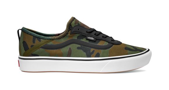 Vans Comfycush Zushi Sf Casual Boot, Camo Black/Green, 4.5 US, VN0A3WM6VFY-4.5 US/6 US
