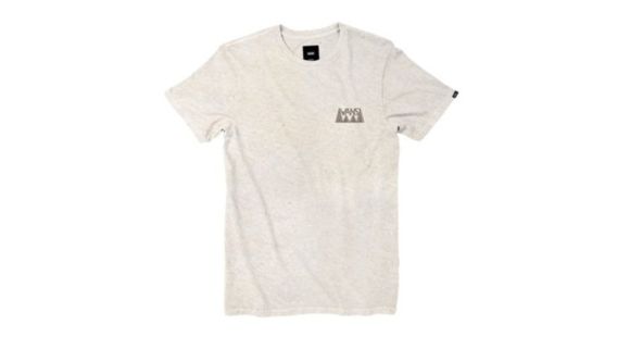 Vans Dakota Mountain SS Logo Tee - Men's, Raw Cotton, XLarge, VN0A3HRPRUT-XLarge