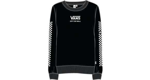 Vans Funday Crew - Women's, Black, Extra Small, VN0A3T7SBLK-XSmall