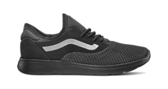 Vans Iso Route Casual Boot, Suede/Knit Black/Asphalt, 11.5 US, VN0A3TKEVQ6-11.5 US/13 US