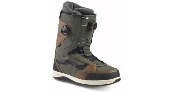 Vans Aura Pro Snowboard Boots - Men's, Green/Brown, 8.5 US, VN0A3TFG20A-8.5