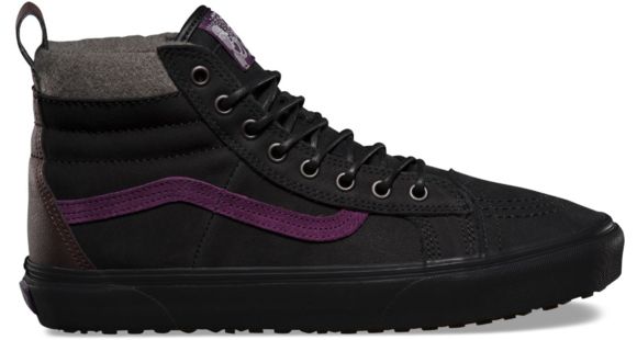 Vans SK8-Hi 46 MTE DX Shoes - Men's, Black/Purple, 10 US, VN0A3DQ5UBW-10 US