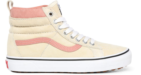 Vans SK8-Hi MTE Winter Shoes, 7 US M/8.5 US W, Suede/Antique White, VN0A4BV7-23I-7