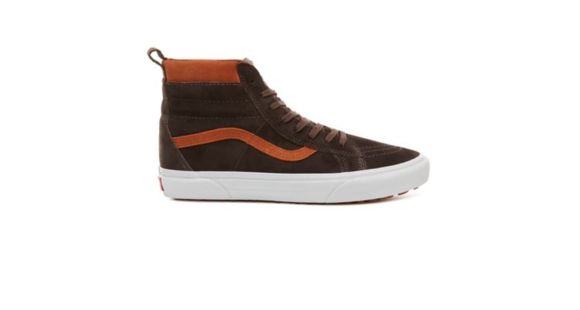 Vans SK8-Hi MTE Shoes - Men's, Suede/Chocolate Torte, 12 US, VN0A33TXUCA-12 US