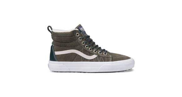 Vans SK8-Hi MTE Winter Shoes, Dusty Olive/Darkest Spruce, Men's 8 US, Women's 9.5 US, VN0A33TXUQ9-8-US-9-5-US