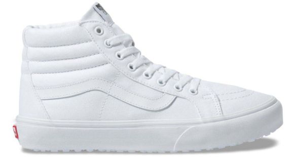 Vans Sk8-Hi Reissue Uc Shoes, True White, 8.5, VN0A3MV5V7Y-TW-8.5