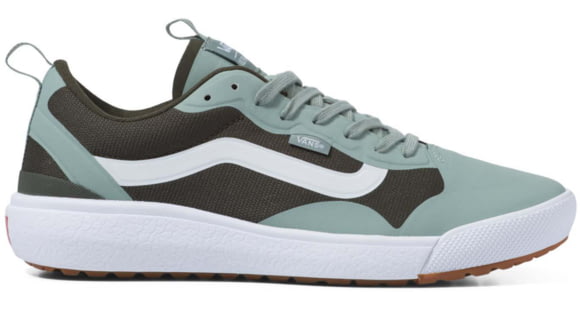 Vans Ultrarange Exo Shoes, Green Milieu/True White, 12, VN0A4U1KBAI1-12