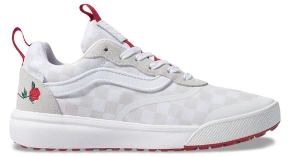 Vans Ultrarange Rapidweld Casual Boot, Leila Hurst White/Checkerboard, 6 US, VN0A3MVUVL8-6 US/7.5 US