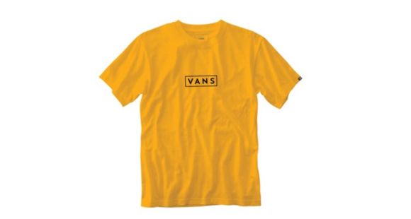 Vans Easy Box Short Sleeve T-Shirt - Men's, Gold Fusion, Medium, VN0A3HRE6U4-Medium