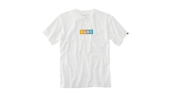 Vans Easy Box Short Sleeve T-Shirt - Men's, White/Gradient, Medium, VN0A3HREHC9-Medium