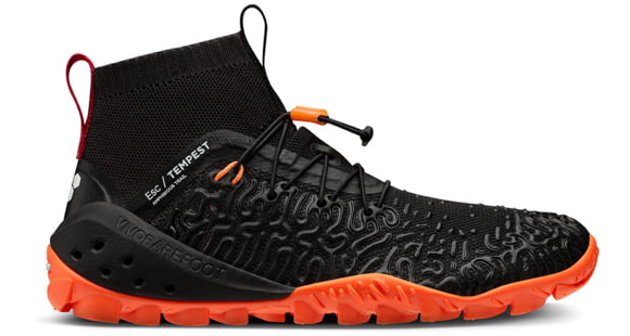 Vivobarefoot Esc Tempest Trailrunning Shoes - Women's, Black Orange, 37, 200086-0337