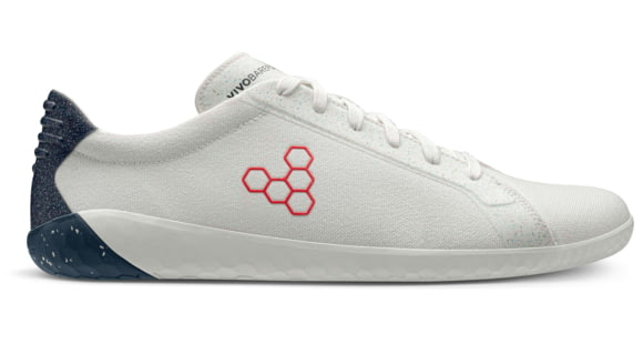 Vivobarefoot Geo Court Eco Casual Shoes - Men's, White/Navy/Red, 13 US, 300134-02-47