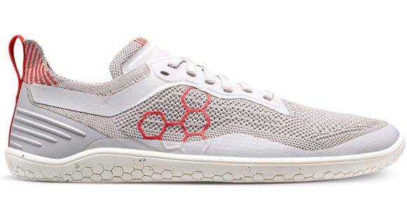 Vivobarefoot Geo Racer Knit Road Running Shoes - Mens, Moonstone, 49, 302054-0249