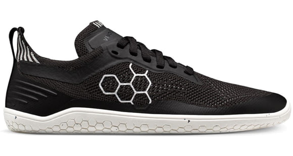 Vivobarefoot Geo Racer Knit Road Running Shoes - Womens, Obsidian, 43, 202054-0143