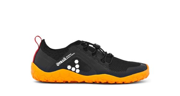 Vivobarefoot Otillo Primus Trail Swimrun Shoe - Mens, Black/Orange, 44 EU, 300063-02-BLK/ORG-44 EU