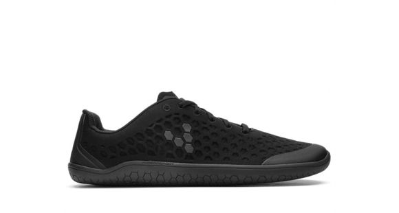 Vivobarefoot Stealth II Running Shoes, Mens, Black, 43, 300028-10-43