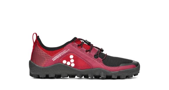 Vivobarefoot Primus Trail SG Running Shoe - Men's, Black/Red, 43 EU, 300074-01-Black/Red-43 EU