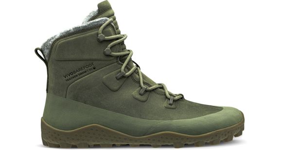 Vivobarefoot Tracker Snow SG Shoes - Men's, Green, 47, 300109-0247