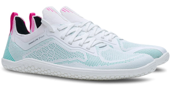 Vivobarefoot Primus Lite Knit Shoes - Women's, White/Blue, 38, 209304-0338