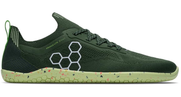 Vivobarefoot Primus Lite Knit Running Sneaker - Men's, Olive, 44EU, 309304-2144