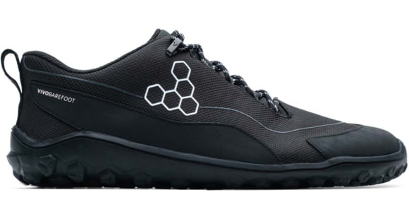 Vivobarefoot Tracker Textile Low Fg2 - Men's, Obsidian, 42 US, Black, 309532-0142
