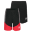 Body Glove Boys Solid and Color-Block Shorts Set 8-18 - Black &amp; Red A4C8D0B2, 1012, Black &amp; Red, 8955BGS31-A-1012