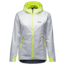 GOREWEAR R5 Womens GORE-TEX INFINIUMTM Insulated Running Jacket in White/Neon Yellow Large 12-14 Slim fit Windproof 10A183D4, 100666-0108-42
