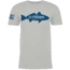 Rapala Belly Scratcher Lifestyle Logo T-Shirts - Men's, 2XL, GrayBlue/Red, SSS7-XXL