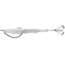 Rapala Motor Boat Swimbait Wide Gap Fishing Hook w/ Hard Rear Prop, 3/8oz, 4in, 1 Piece, Smoke and Mirrors, MBT4-6