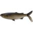 Rapala The Mullet Boot Tail Swimbaits, 1, 5 - 6.5in, Dark Mullet, CB-MULLET-B-6.5-21
