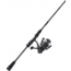 13 Fishing VOID Spin Rod and Reel Combo, 71ft, Medium, 2 Pieces, Black, VOIDSC71M-2.5