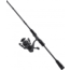13 Fishing VOID Spin Rod and Reel Combo, 71ft, Medium, 2 Pieces, Black, VOIDSC71M-2.5