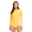 Body Glove Smoothies Channel Cross-Over Long Sleeve Swimsuit - Canary C10F7532, XS, Canary, 39-506764-Canary-XS