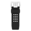 Luminox Watches PU Rubber Strap Extender, 25 mm, Black, 7008775897111