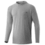 HUK Performance Fishing Waypoint Hoodie - Men's, Grey, Small, H1200292-020-S