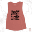 Milk X Whiskey Mountain Lines Tank B540EC0A, Heather Olive, M, 827531310712