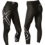 2XU Mens Hyoptik 3/4 Ct Blk Md 3515B BLK/SRF M