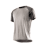 2XU Tech Short Sleeve Top - Mens-Pebble Grey/Charcoal-Large
