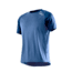 2XU Tech Short Sleeve Top - Mens-Pacific Blue/Costal Blue-Large