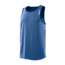 2XU Tech Singlet - Mens-Pacific Blue/Costal Blue-Large