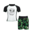 Body Glove Toddler Boys Rash Guard &amp; Swim Shorts Set - Green Palm D27F1DF2, 4T, Green Palm, 8509BGS29-B-4T