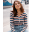 Body Glove Striped Ribbed Long-Sleeve Shirt - Navy 1F293AF4, L, NVY, JT25577B1828A-NVY-L