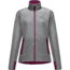 GOREWEAR Drive Running Jacket Womens in Lab Gray/Process Purple Medium 8-10 Slim fit Windproof 87295F64, 100845-BFBQ-40